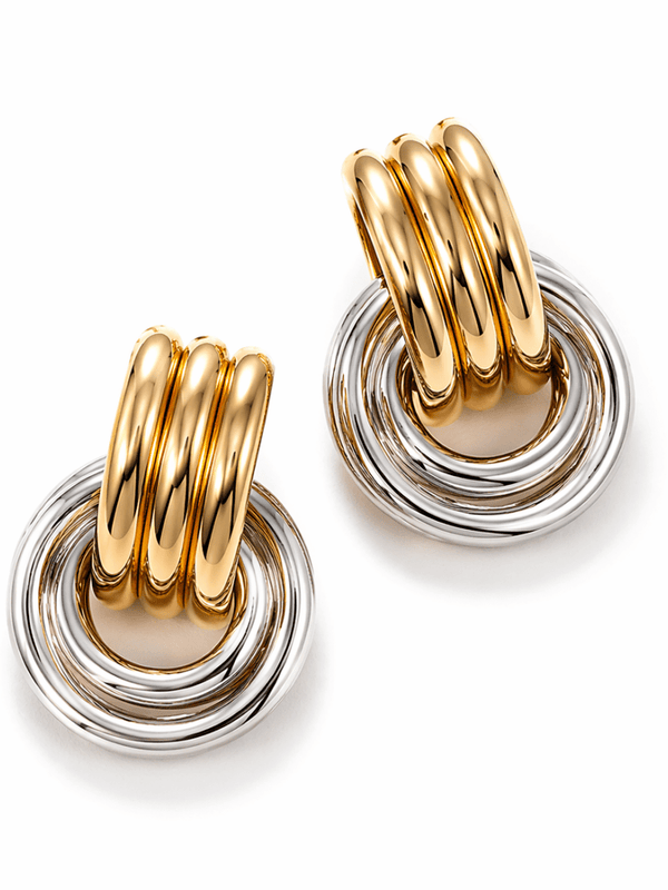 ELARA CONTRAST HOOPS