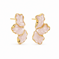 Rose Petal Studs - ÉCLAT MARBELLA
